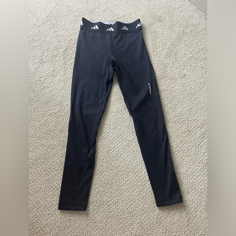 Adidas Techfit Leggings - Navy Blue